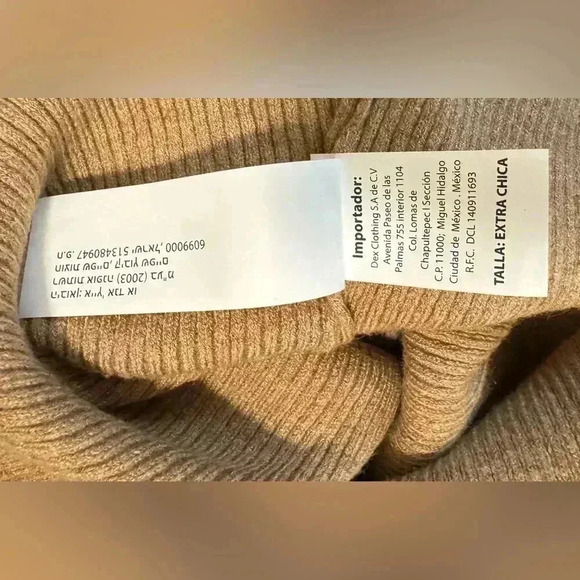 Black Tape | Light Brown Sweater Tank (XS) - Picture 9 of 10